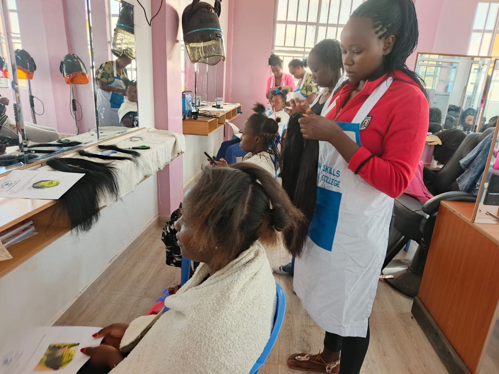 Beauty training at Fusion Skills